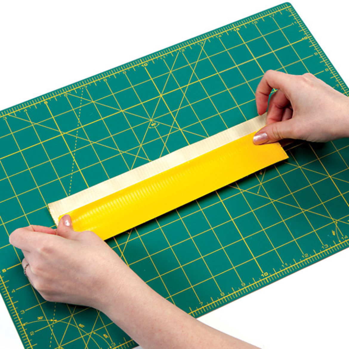 Strip of double sided Duck Tape