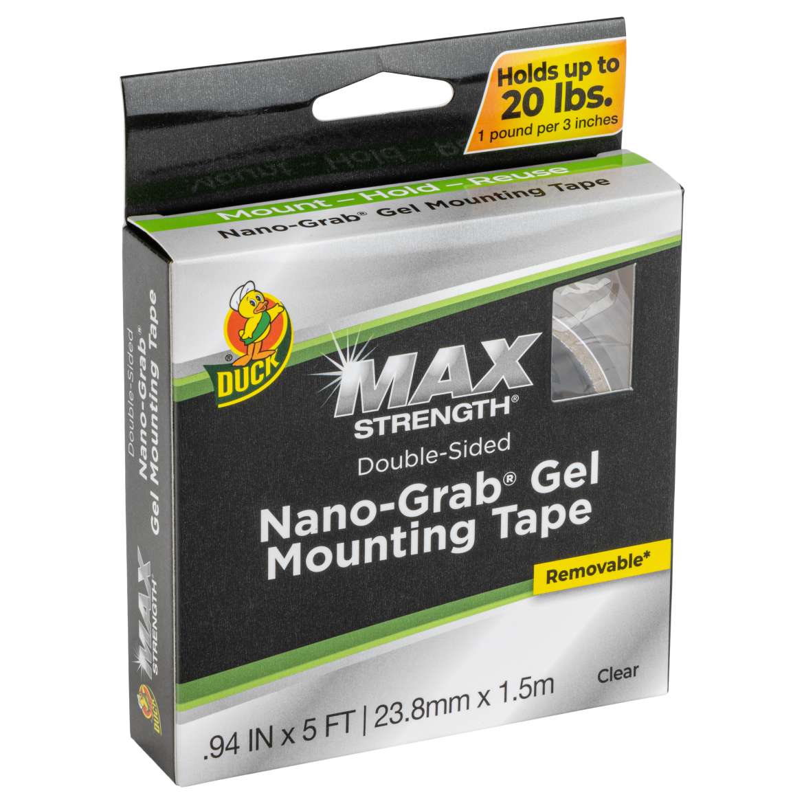 Duck Max Strength® Nano-Grab® Gel Tape