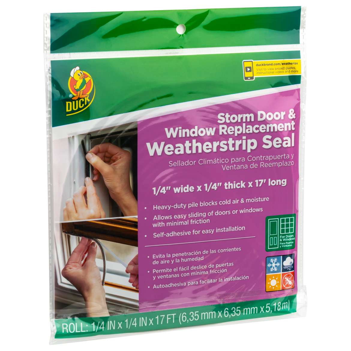Duck® Replacement Weatherstrip Seal
