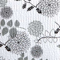 Swatch for Smooth Top® EasyLiner® Brand Shelf Liner - Midnight Bloom,  6 pk, 20 in. x 6 ft.