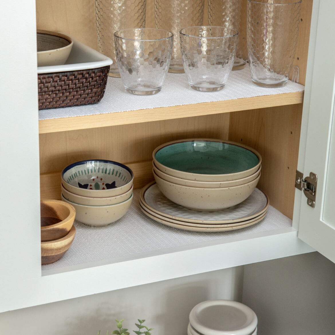 4 Uses for EasyLiner® Brand Shelf Liner in the Kitchen