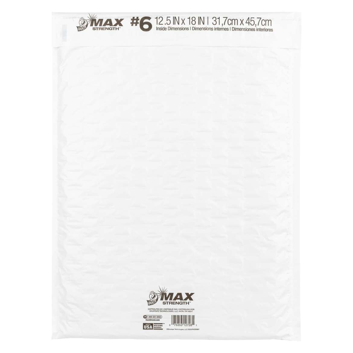 Duck Max® Brand Poly Big Bubble Mailers