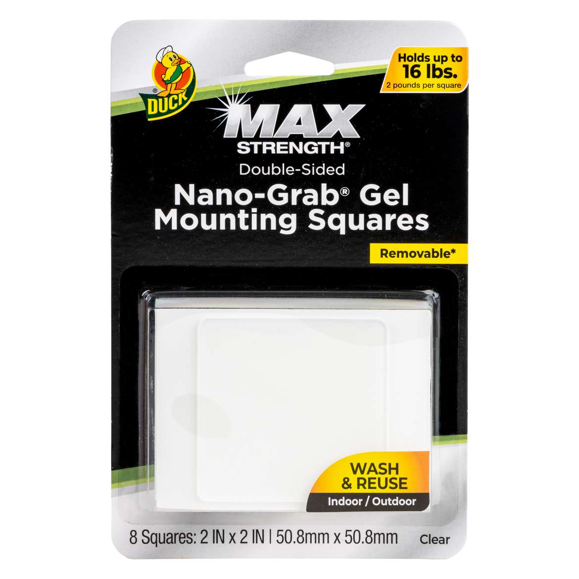 Duck Max Strength® Nano-Grab® Square Tabs Image