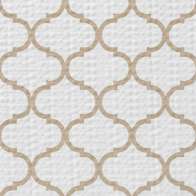 Swatch for Smooth Top® EasyLiner® Brand Shelf Liner - Taupe Quatrefoil, 6 pk, 20 in. x 6 ft.