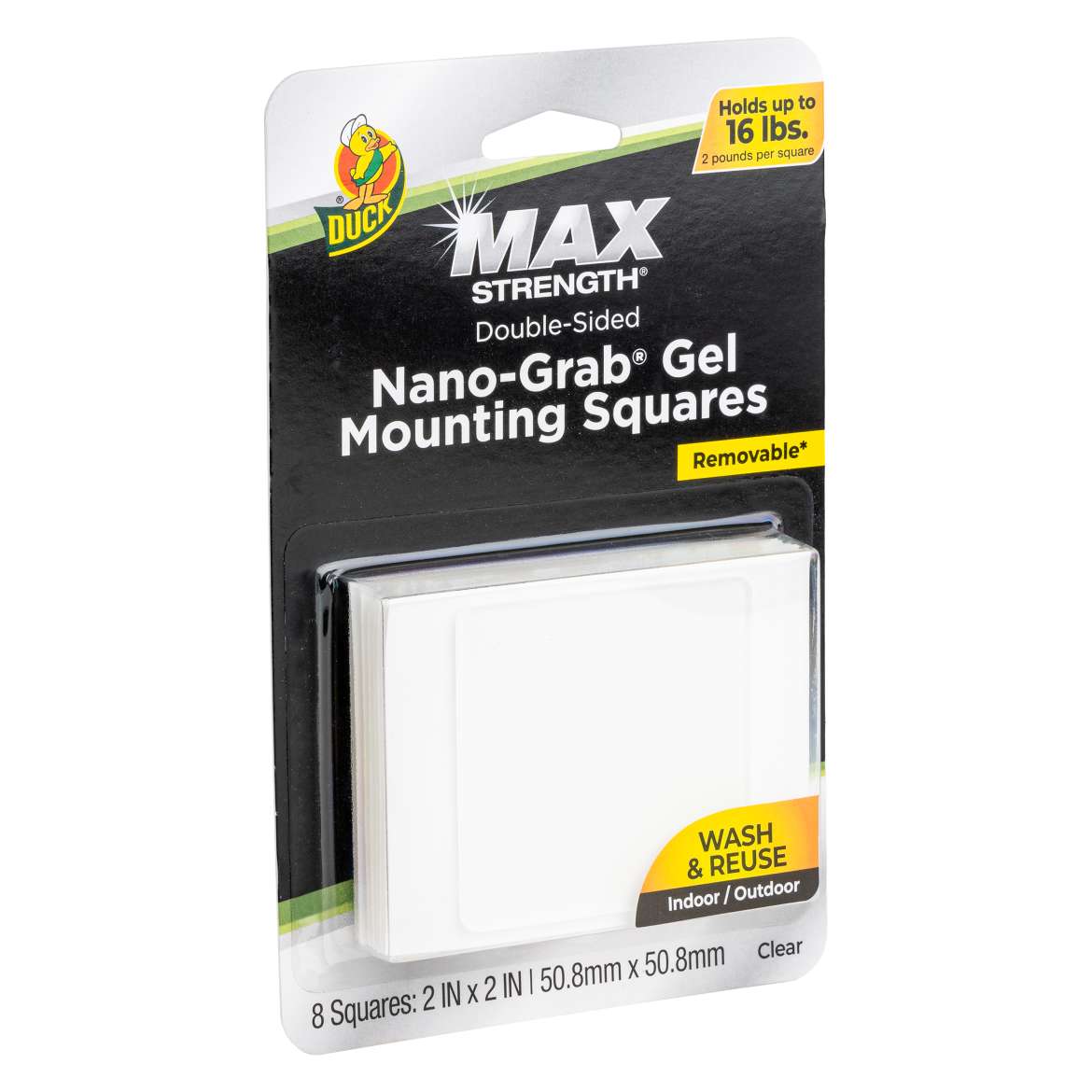 Duck Max Strength® Nano-Grab® Square Tabs