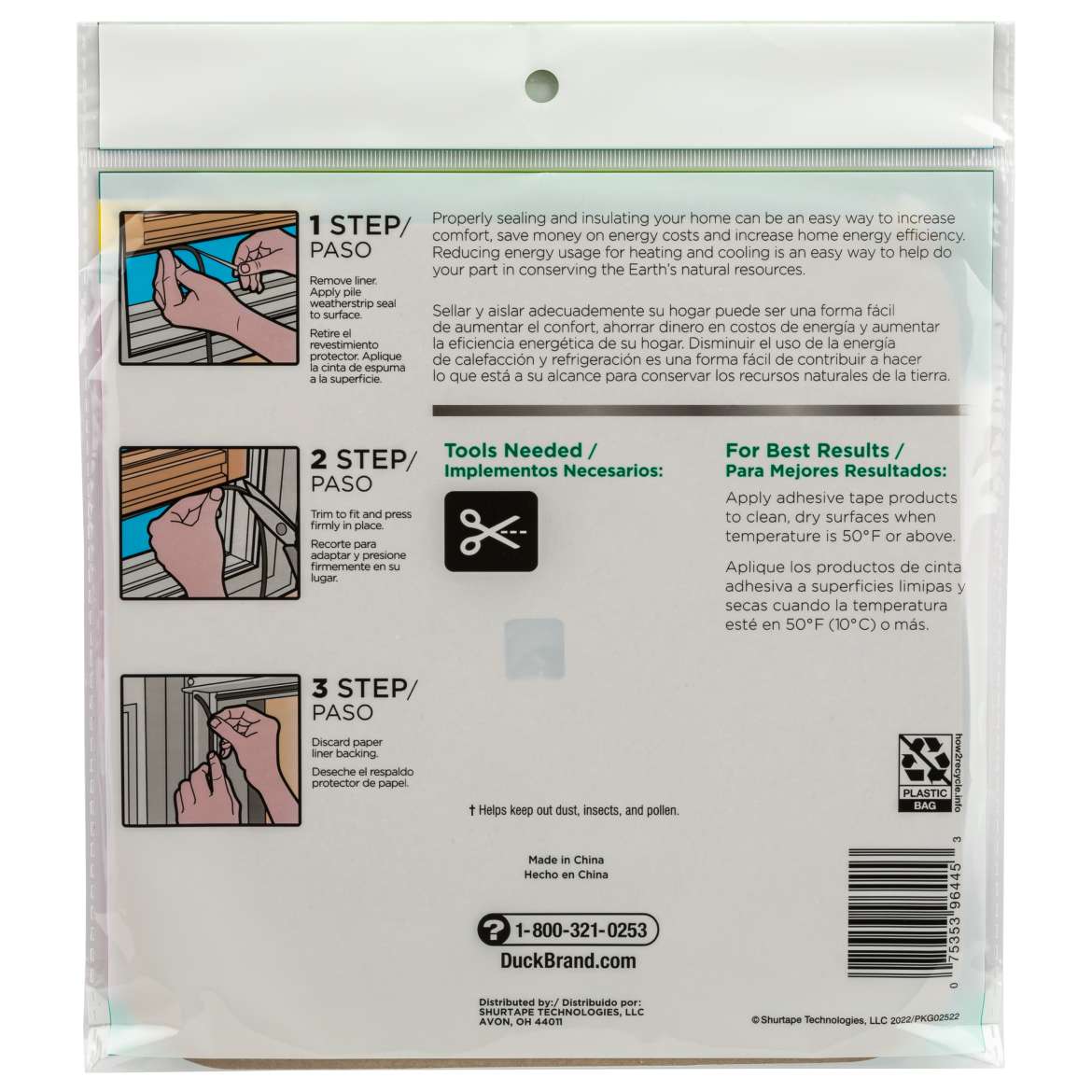 Duck® Replacement Weatherstrip Seal