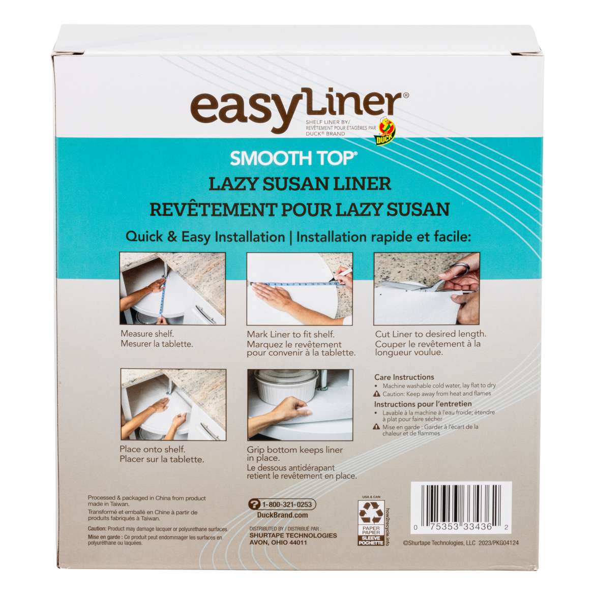 Smooth Top® EasyLiner® Lazy Susan Kit