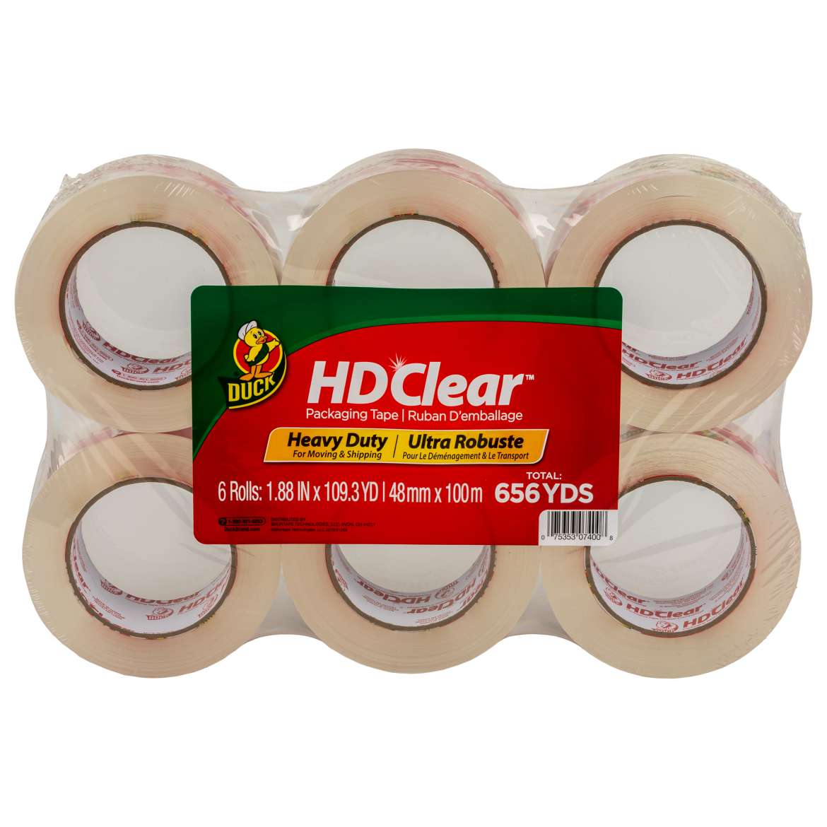 HD Clear™ Heavy Duty Packing Tape