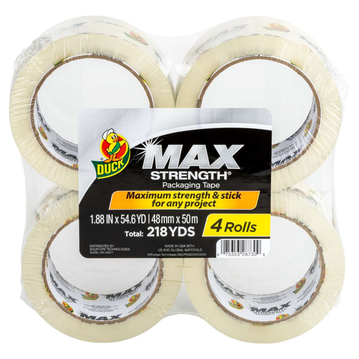 Duck Max Strength® Packing Tape Image