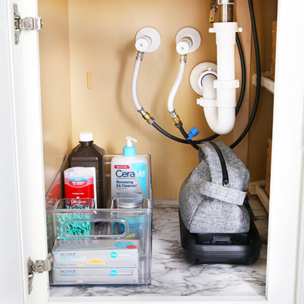 Organized Bathroom Vanity