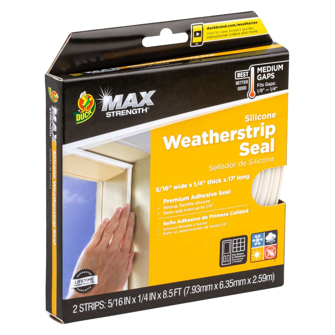 Max Strength Silicone Weatherstrip Seal