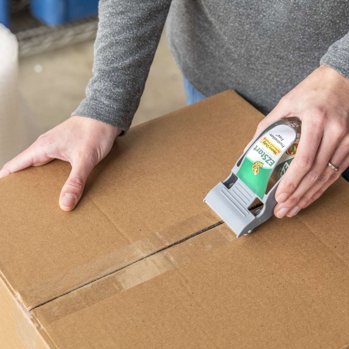 One-Handed Duck® Brand EZ Start® Packing Tape