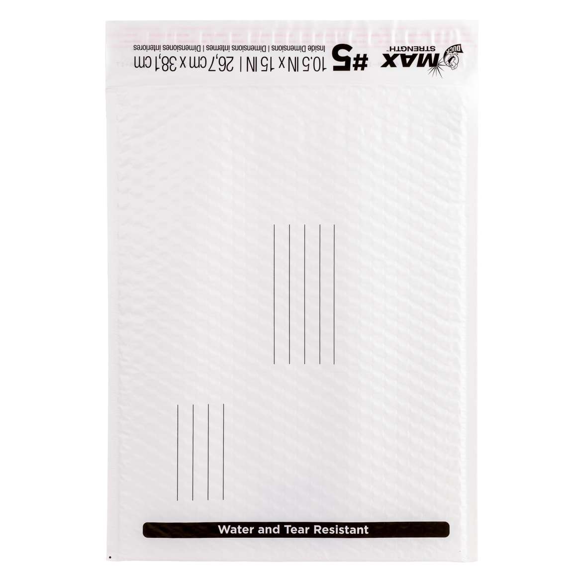 Duck Max® Brand Poly Bubble Mailers