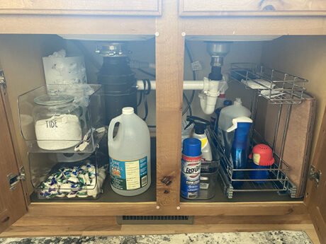 A Quick Hack to a Mess-Free Under-The-Sink Area Image 3