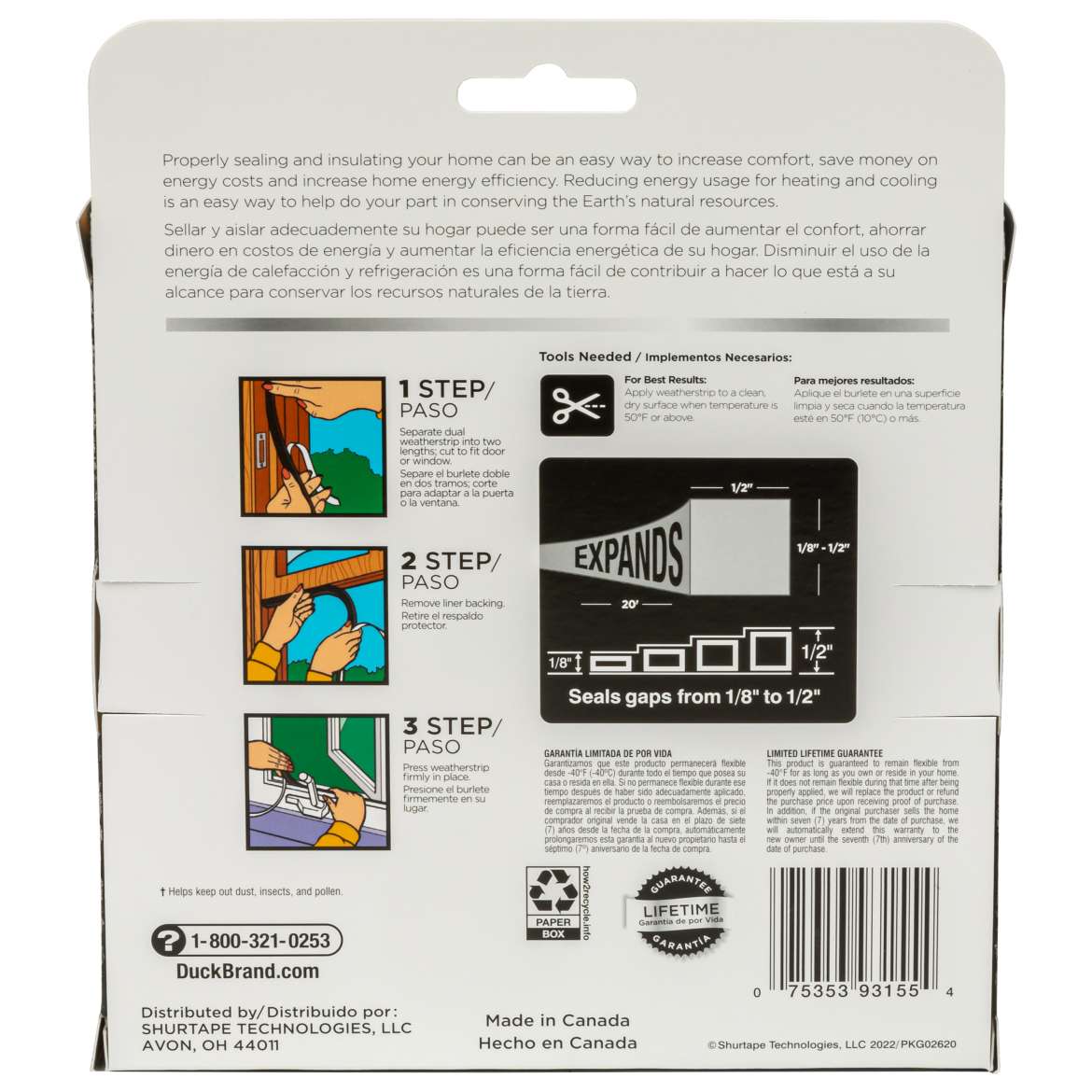 Max Strength Expanding Foam Seal