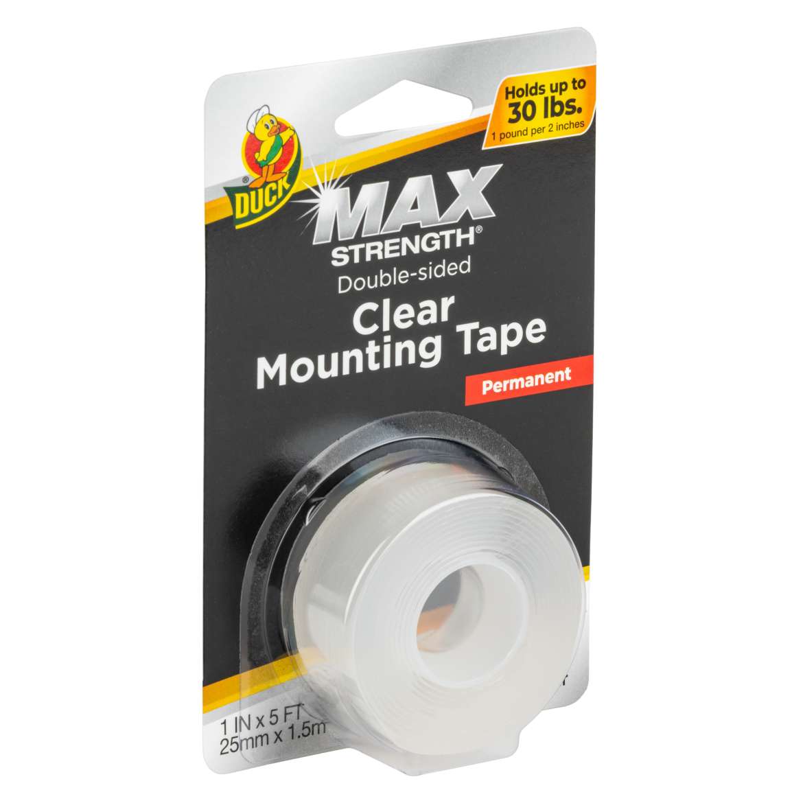 Duck Max Strength® Clear Mounting Tape