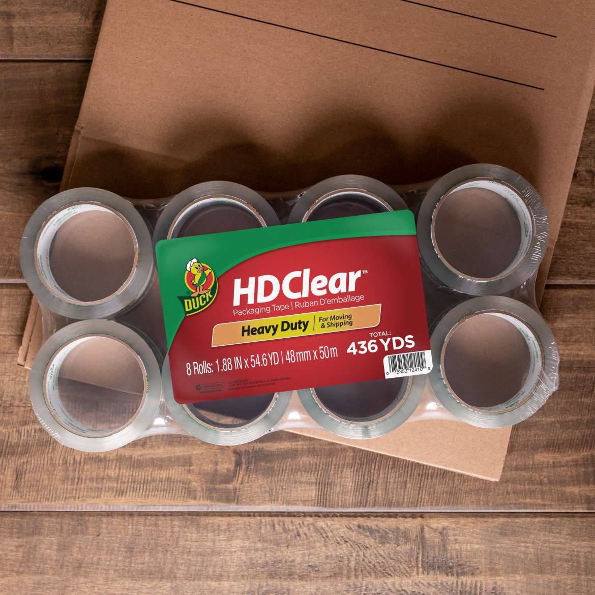 HD Clear™ Heavy Duty Packing Tape