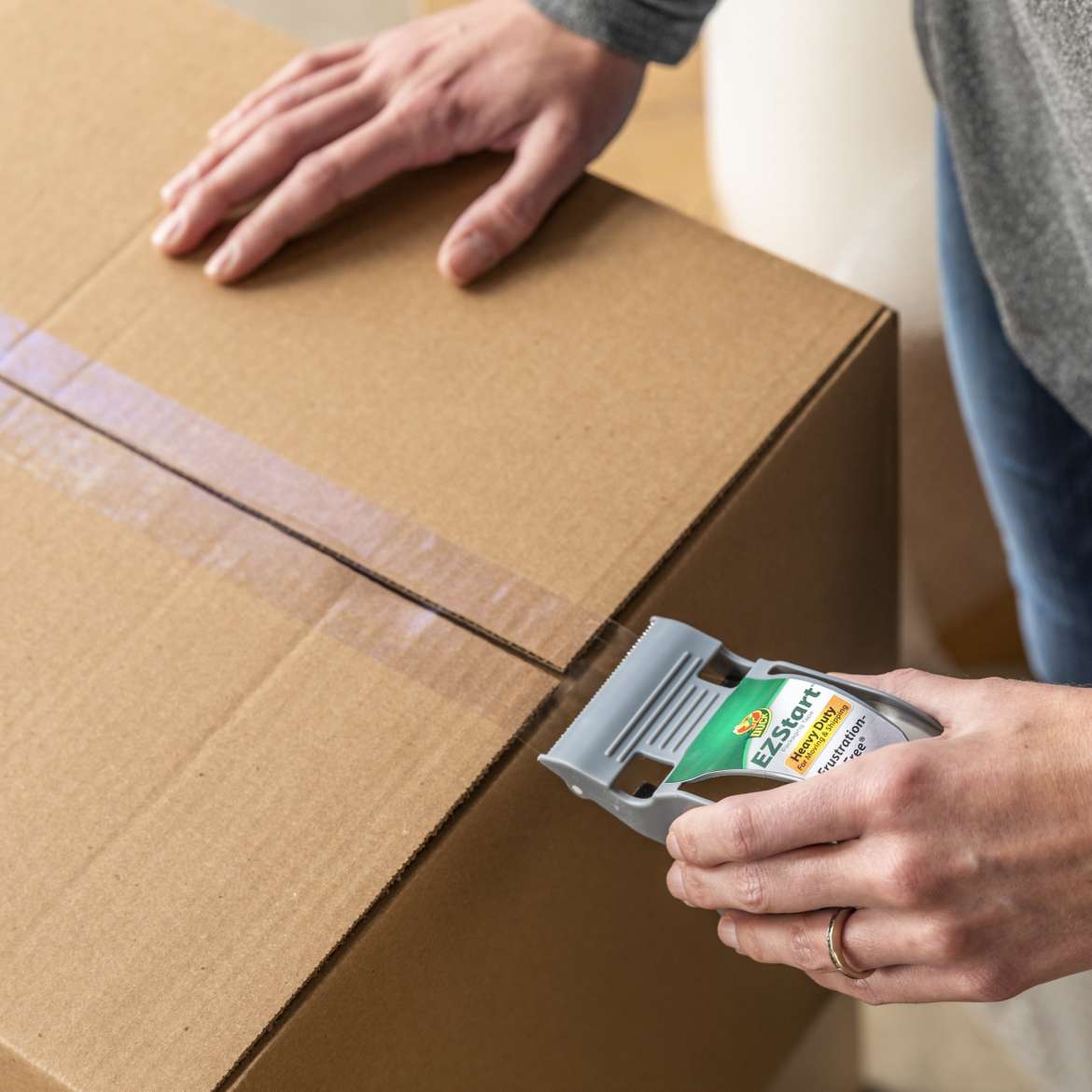 One-Handed Duck® Brand EZ Start® Packing Tape