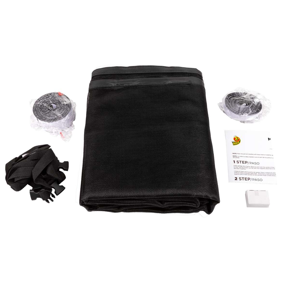 Duck® Brand Hands-Free Magnetic Double Garage Door Screen