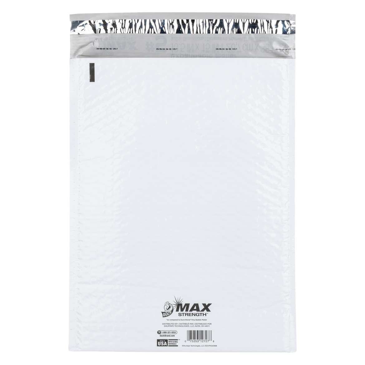 Duck Max® Brand Expandable Poly Bubble Mailer
